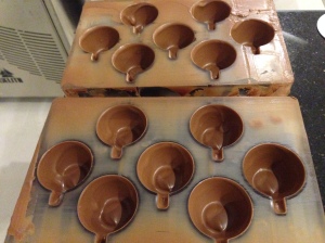 Le Concheur, chocolate in mould